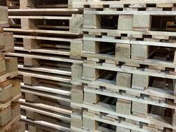 Поддон деревянный 800х1200,1000х1200 с фитосанитарной обработкой (IPPC)