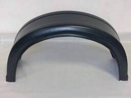 Крыло R14-R15 Подкрылок легкового прицепа пластиковый односкатный локер (1шт)