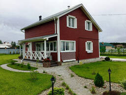 Покраска деревянного дома Старые Дороги под ключ