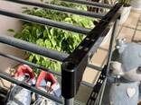 Полка — стеллаж для обуви 4-х ярусная, разборная SHOE RACK 8828-4 (размер 60х30х55 см). .. - фото 3