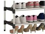Полка — стеллаж для обуви 5-и ярусная, разборная SHOE RACK . Вместимость 15 пар - фото 1
