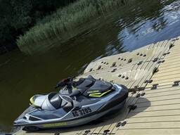 Понтон для гидроцикла с креплением груза, каучуковое крепление.