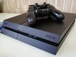Практически новая приставка PS4 полный комплект коробка с документами. - фото 1