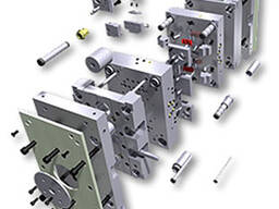 Производство пресс форм для литья пласмасовых деталей