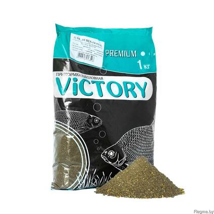 Прикормка рыболовная victory для леща (чёрная)