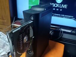 Приставка Xbox 360 elite по частям блок питания жёсткий диск с играми