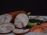 Продукт из свинины мясной:«Рулет Хуторской» варено-копченый, колбаса "Рубленая" - фото 1