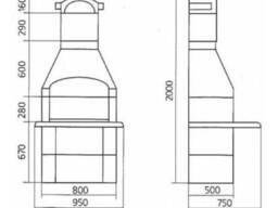 Барбекю чертежи