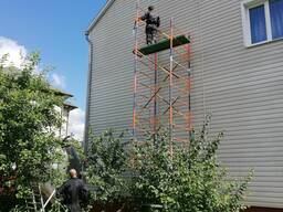 Профессиональная мойка фасадов, витрин, вывесок и окон.