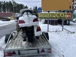 Прокат мотолафета Борисов мотоприцепа прицеп лафет для мотоцикла квадроцикла аренда - фото 3