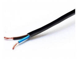 Провод ШВВП 2х0,75 (бухта 200м) Ч Поиск-1 (черный; ГОСТ 7399-97) (Поиск-1)