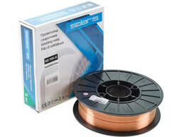 Сварочная проволока Solaris омедненная ER 70S-6 ф0,8мм (катушка D200 5 кг)