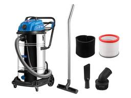 Пылесос BULL AS 6501 аксессуары 2x1200 Вт, 70 л, 6м кабель, 5м шланг, HEPA
