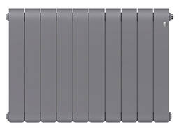 Радиатор биметаллический Royal Thermo Infinity 500 Silver Satin - 10 секц.