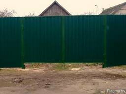 Распашные ворота с дистанционным открытием и без него