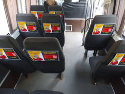 Реклама в маршрутном такси Минска