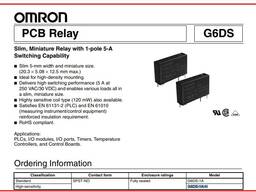 Реле G6DS-1A-12VDC