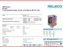 Реле releco c3-a30 x/dc24v