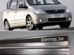 Ремонтные пороги для Toyota Corolla Verso 2003