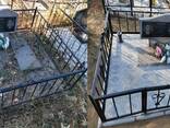 Благоустройство и уход за могилами на кладбищах