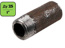 Резьба стальная Ду 25 (1") под сварку (L=30 мм)