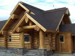 Рубка сруба дома, бани и любых строений под рубанок