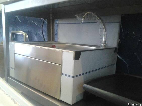 Рукомойники из нержавеющей стали, бесконтактные, с коленнным
