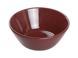 Салатник керамический, 141 мм, круглый, серия Гиресун, шоколад, Perfecto Linea (Супер. ..