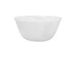 Салатник стеклокерамический, 100 мм, круглый, серия Snowfall (Снегопад), DIVA LA Opala. ..