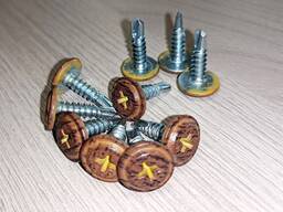 Саморез с п/ш 4.2х16 сверло, PRINTECH (Золотой дуб), (упак/100шт)