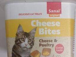 Sanal Cheese витамины для кошек (сырные подушечки) 75 г