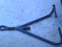 Сани-волокуши снегоходные 1900 с накладками, демпфером (1,9х0,92х0,37)