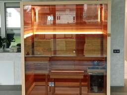 Сауна для квартиры и дома 1,35х1.95м, высота 2.15м на 2-3 чел.