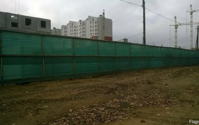 Сетка для укрытия фасадов, забора, защитная, оградительная. ..