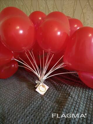 Шарики сердечки