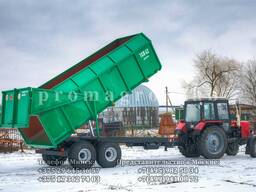 Щеповоз тракторный самосвальный 12 тн, 21 метр кубический