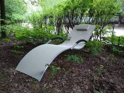 Шезлонг (лежак) Garden Way Brigo (кремовый)