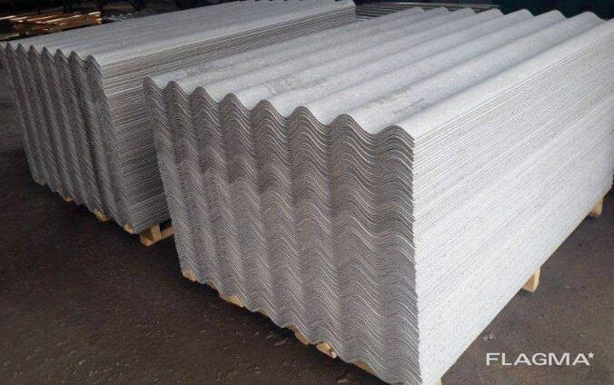 Шифер 8 волновой в наличии толщиной 5,2 и 5,8.