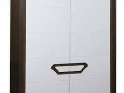 Шкаф Олмеко Ева 30.01-01, дуб кальяри/белый глянец