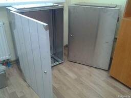 Шкаф с МП электромонтажный с фланцем из нержавеющей стали