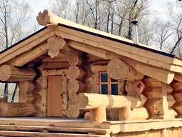 Шлифовка, покраска, герметизация срубов