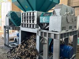 Шредер двухроторный