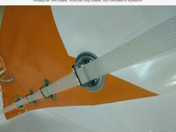 Штора в гараж с люверсами. Автопокрывало из тента ПВХ на легковую, грузовую и сельскохозя