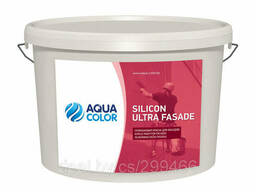Силиконовая краска для фасадов Aquacolor Silicon Ultra. ..
