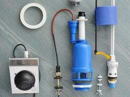 Система смыва для туалета с педальным приводом