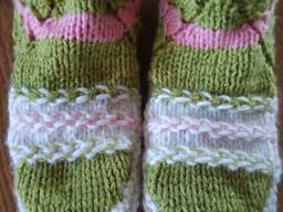 Следки вязаные, размер 25-26