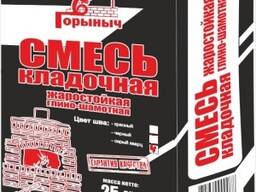 Смесь кладочная жаростойкая глино-шамотная