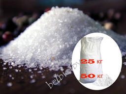Соль пищевая, каменная, гранулированная мешки по 25,30,50кг