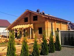 Мобильный дом из древесины (Сруб)