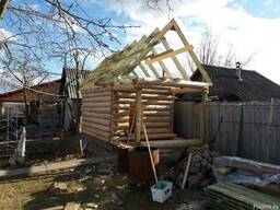 Срубы;бани дома беседки